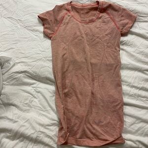 Athleta Pink Short Sleeve Dress
